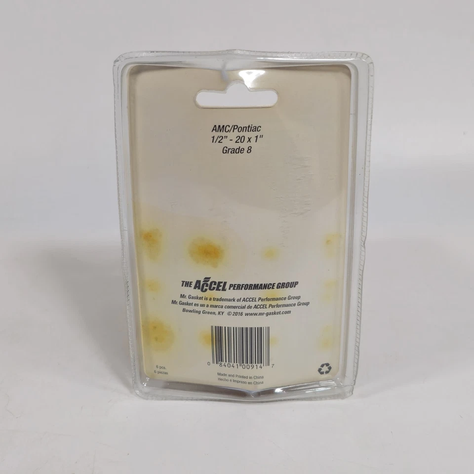 Mr Gasket Flywheel Bolts #914 AMC, Pontiac NEW - Image 2 of 2