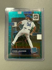Andrew Jackson 2022 Donruss Optic Teal Velocity Prizm Rated Rookie /35 Dodgers