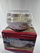Electric Yogurt Maker Euro Cuisine YM80. Complete With Box