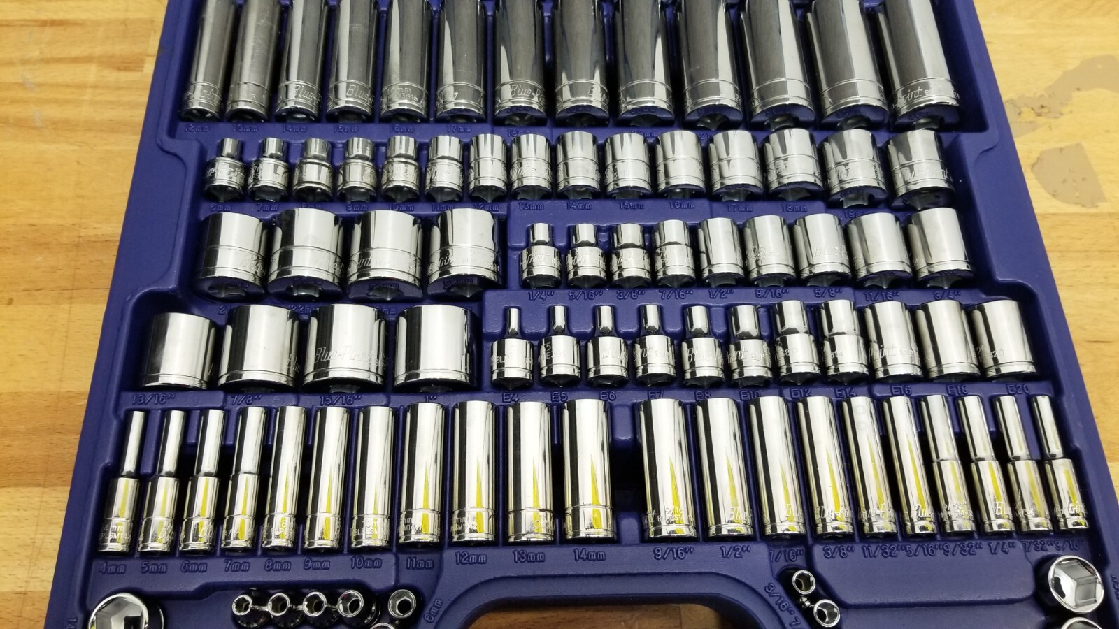 Blue Point BLPGSSC155 155pc Combination Drive SAE Metric General