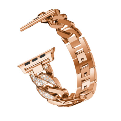 For Apple Watch 11 10 9 8 7 SE Women Bling Bracelet Band 40/44/41/45/42/46/49mm