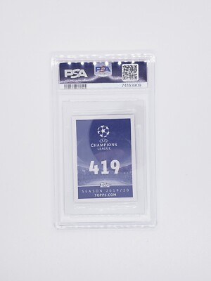 2019/20 Topps UEFA Erling Haaland Rookie Sticker PSA 9 Salzburg | eBay
