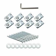 Truck Bed Mounting Hardware Kit Bolt For Ford Super Duty F-250 F-350 F-450 F-550