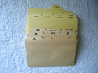 Vintage Wooden Recipe Box With Some Labels " Great Rare Collectible Item " — photo 3