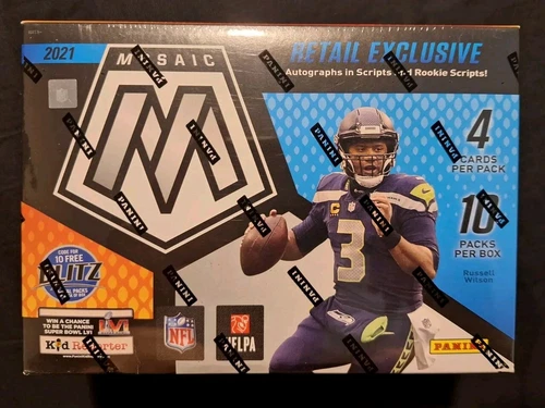2021 Panini Mosaic NFL Football Mega Box Sealed Target (Trevor Lawrence)