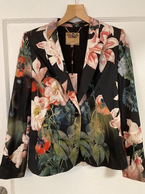 ted baker floral blazer