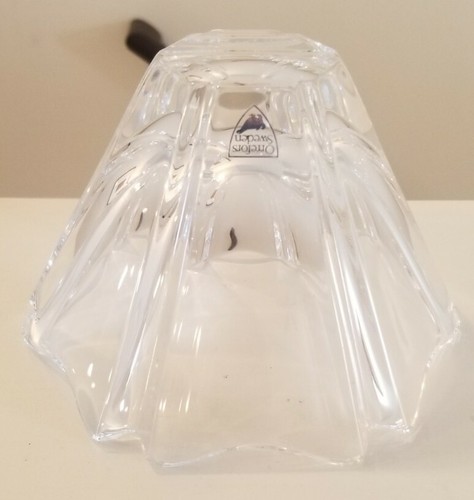 Beautiful Orrefors Sweden Orion Clear Art Glass/ Crystal Candy Bowl - Picture 7 of 12