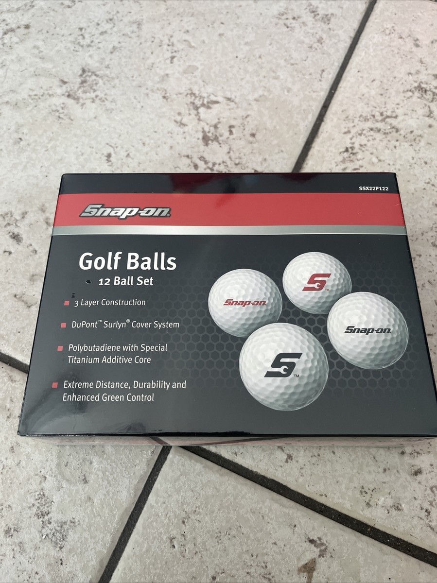 SNAP-ON TOOLS GOLF BALLS - SET OF 12 | eBay