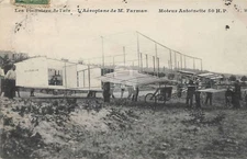 1907 French Aviation airplane 1 RPPC Photo Postcard COPY
