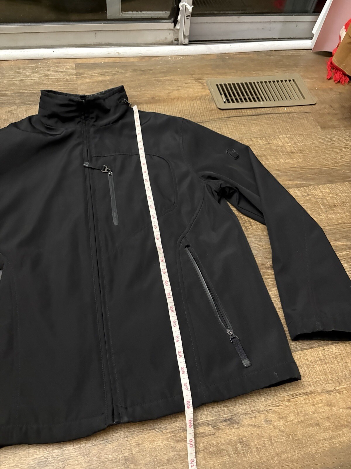 Tumi Jacket Men Medium Black T Tech Softshell Sto… - image 6