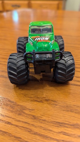 2001 Tonka Hasbro Heavy Iron Monster Truck Green Die Cast Metal 1:43 Scale Mint - Picture 2 of 4