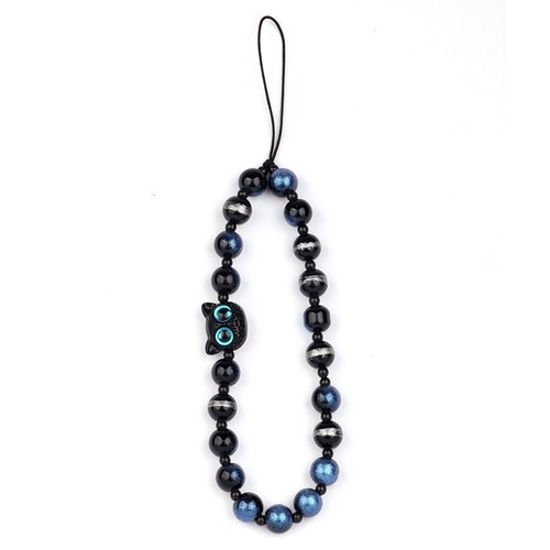 Cat Cute Cat Phone Chain Beaded Mobile Phone Lanyard Girls Women - 第 13/13 張圖片
