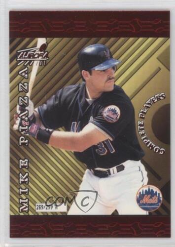 1999 Pacific Aurora Complete Players /299 Mike Piazza #6A HOF - Picture 1 of 3