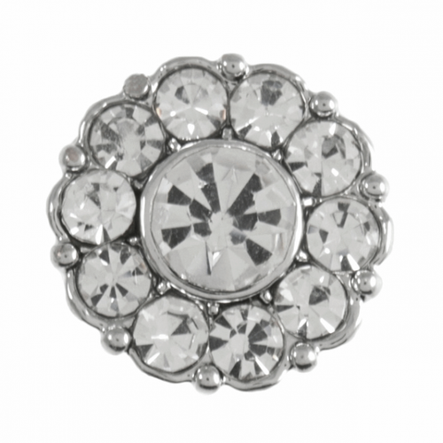 1 x Diamante Button Shank Crystal Rhinestones Sparkle Shimmer Dress Wedding - Picture 12 of 28