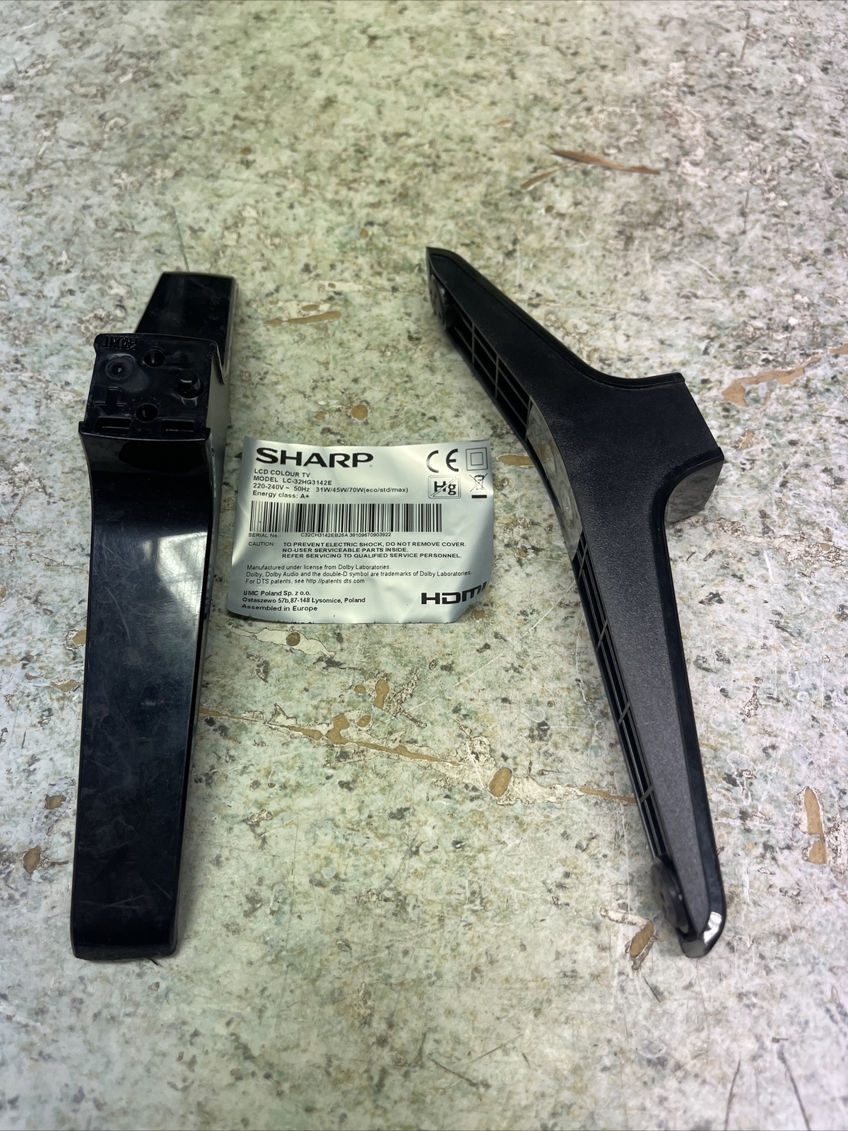 Supports Support TV Sharp lc32hg3142e eBay