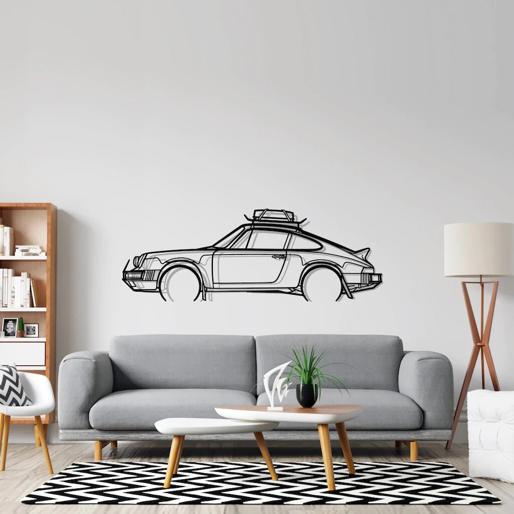 911 Safari Detailed Acrylic Silhouette Wall Art ( Made In USA )