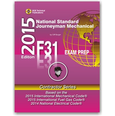F31 National Standard Journeyman Mechanical Study Questions Workbook ICC Exam