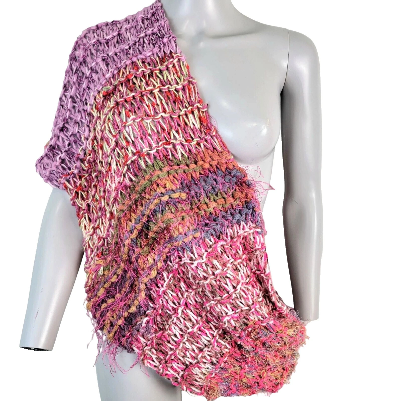 Polyester Multicolor Scarves & Wraps for Women
