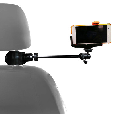 Universal 360° Headrest Mount Car Holder Cradle For GPS Mobile