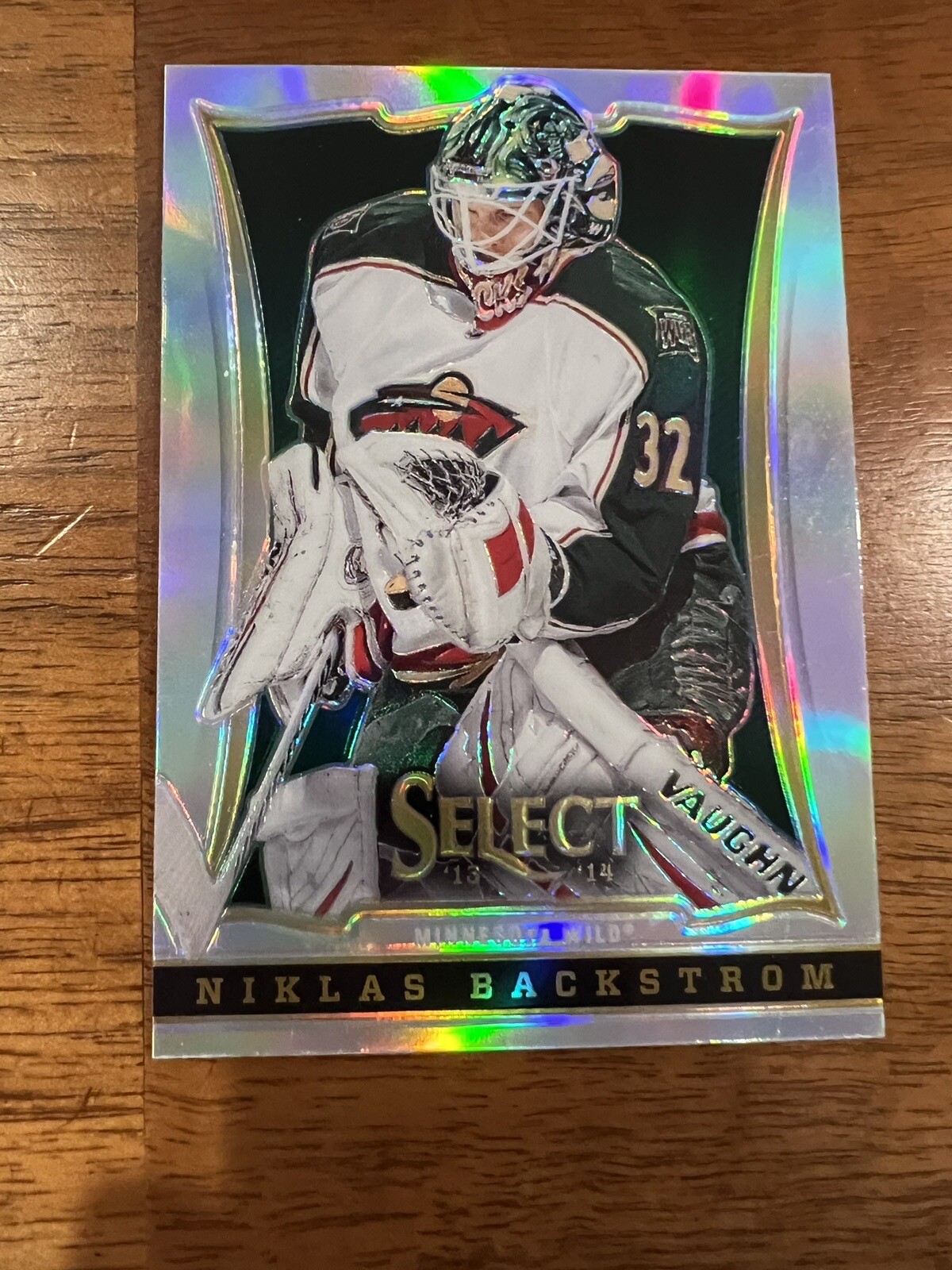 2013-14 Select Silver Prizm Niklas Backstrom #75