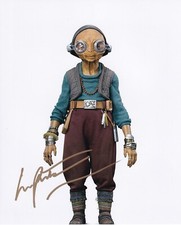 LUPITA NYONG'O signed autograph 20x25cm STAR WARS in person autograph ACOA