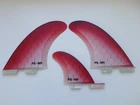 MR TWIN FIN + trailer FIBREGLASS surfboard compatible with FCS II style boxes