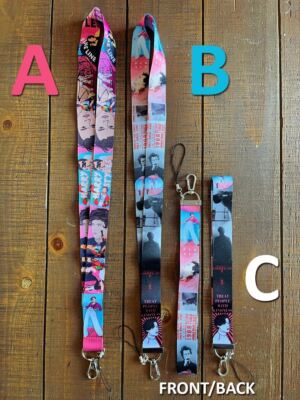 HARRY STYLES Neck Lanyard Wristlet ~Singer ~ Keychain Wrist ID School Work Strap