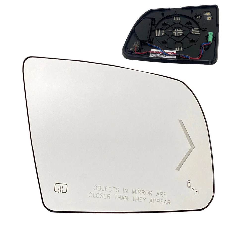 For TOYOTA TUNDRA 2014-2017 Passenger Side Heated BSM Enabled Mirror Glass Foto 2 de 4