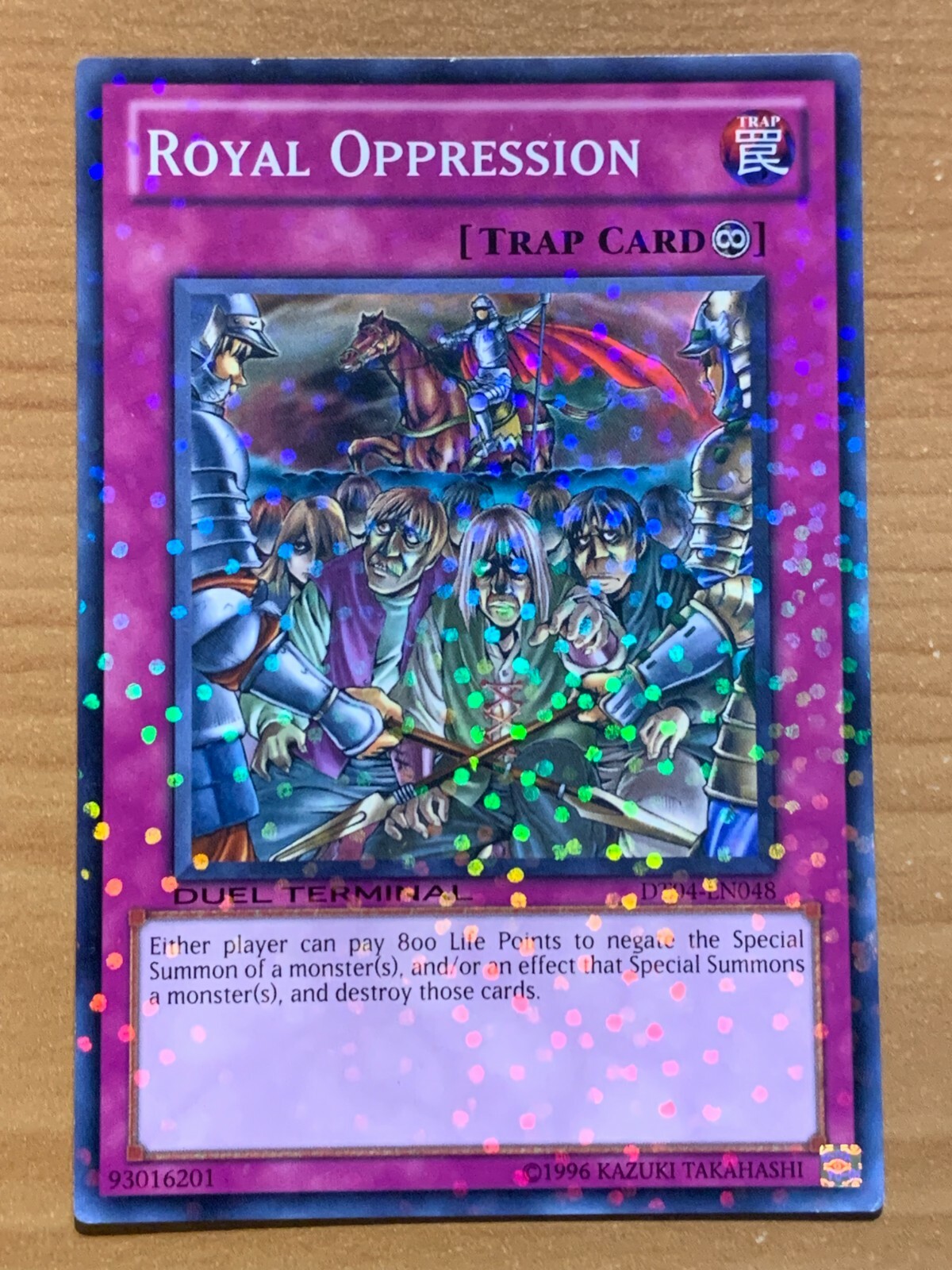 yugioh ROYAL OPPRESSION - DT04-EN048 Normal Parallel NEAR MINT | eBay