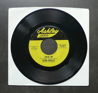 7'' Leon Ashley - Ease Up - US Ashley