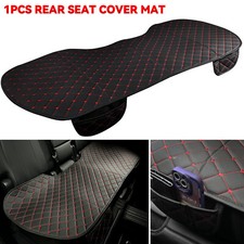 Car Rear Back Row Seat Cover Protector Mat Auto Chair Cushion Accessories Pu