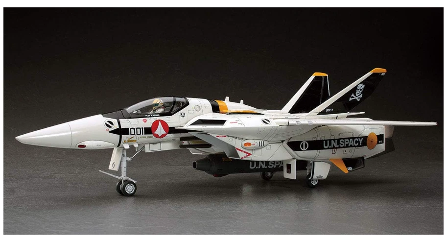 Hasegawa 1/48 Scale Macross VF-1S/A Valkyrie Skull Squadron Construction kit - Image 3 of 4