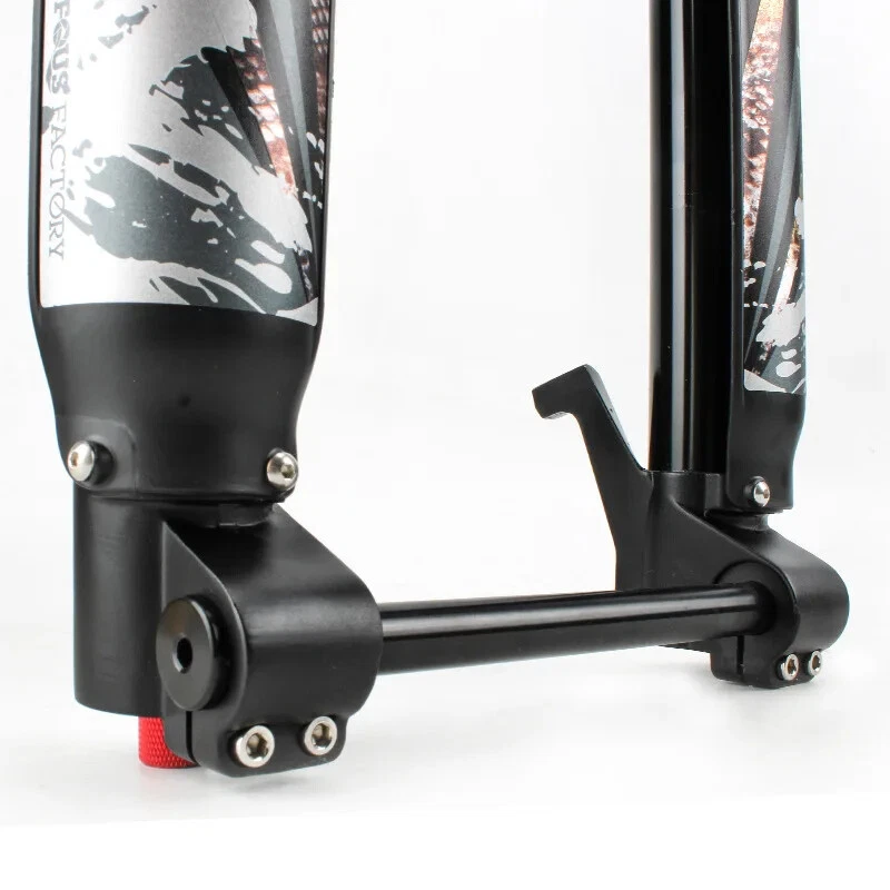 26er MTB Snow Fat Tire Bike Air Suspension Fork Travel 130mm BOOST 15x110mm Hub - Image 4 of 4