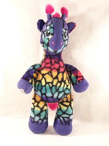 2016 BUILD A BEAR LISA FRANK RAINBOW 
