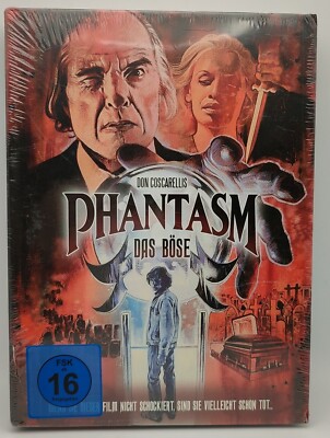 Mediabook PHANTASM - DAS BÖSE 1 Uncut vom Index befreit ANGUS SCRIMM BLU-RAY Box