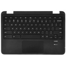 Palmrest Touch Pad Keyboard Assembly for Dell Chromebook 3180 Black