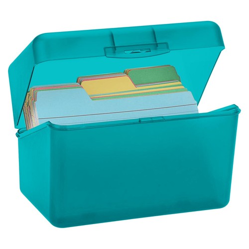 Index Card Holder Index Card Box Notecard Box Flash Card Holder Index Organizer - Picture 5 of 19