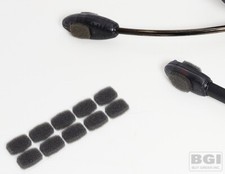 10X Microphone Sticky Sponge Windscreen For HME Drive Thru Intercom Headsets