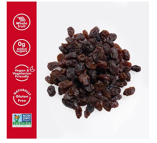 Sun-Maid California Sun-Dried Raisins - (2 Pack) 32 Oz Resealable Bag - Dried F - Image 3 of 4