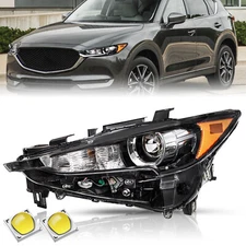 For 2017-2021 Mazda CX-5 CX5 W/O AFS Model Left Driver Side Headlight LH