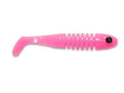 NEUF Delalande Skeleton 11cm 2pc Leurre souple Brochet Perche Silure Sandre - Photo 1/2