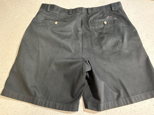 Greg Norman “Shark” Golf Shorts Black size 38 Mens - Picture 3 of 4