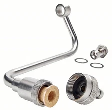JEGS 15052 Single Feed Filtered Fuel Line Kit