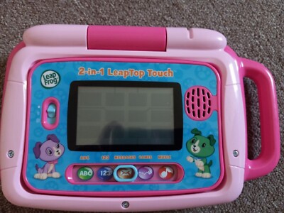 Leapfrog 2-in-1 Leaptop Touch Pink Child Learning Toy | eBay