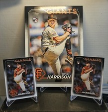 KYLE HARRISON 2024 Topps Series 2 ⚾️Companion Card & 2 Base RC # COTB2-23 Giants