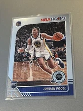 2019-20 Hoops Premium Jordan Poole Rookie NM!