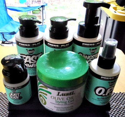 New 5 doux Products And 1 Lusti Product-Foward-Rewind-Just Glaze-O.P.P.-Wrap