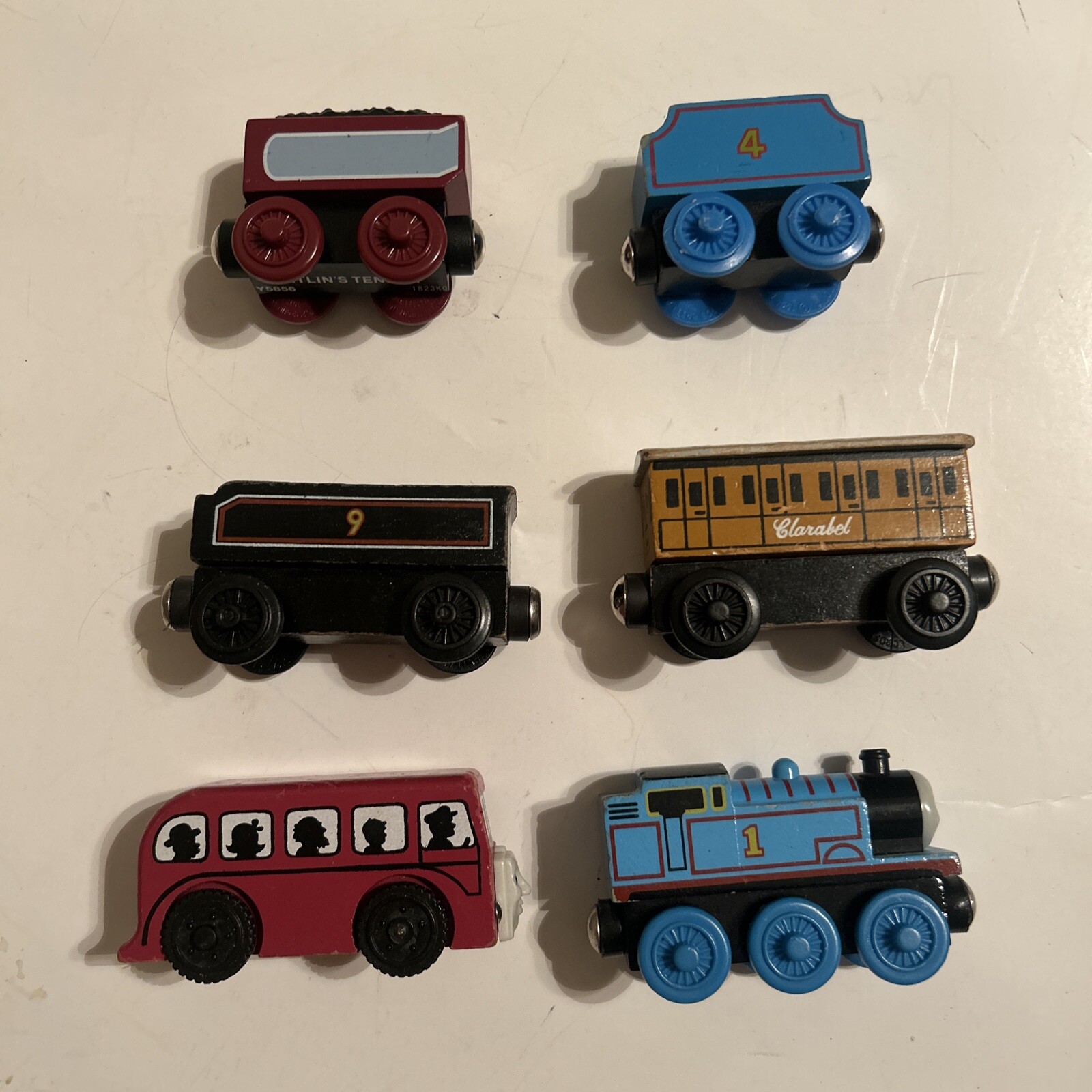 Vintage LOT Of Thomas & Friends Wooden Railway Trains