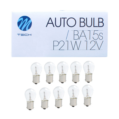 100 Stück M-Tech 12V 21W P21W BA15s Glühlampe Glühbirne Lampe Kugellampe   T14h