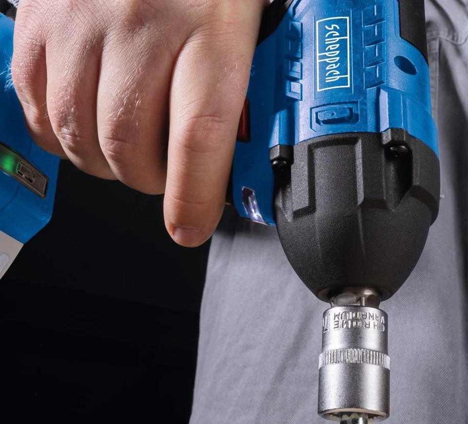 Schlagschrauber 1/2 Burstenloser 20V ohne Akku ixes Scheppach bc-iw350-x - Bild 3 von 4